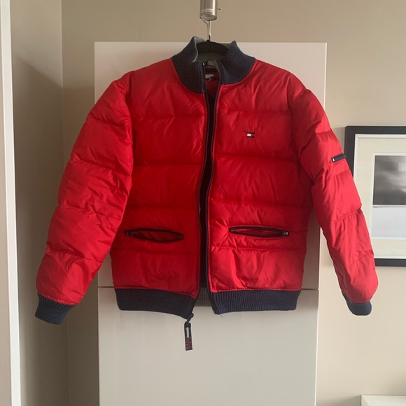 TOMMY HILFIGER DOWN PUFFER - Picture 1 of 7